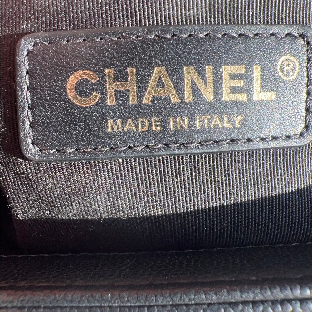 Chanel Chanel Small Black Caviar Boy Bag - Picture 6 of 8